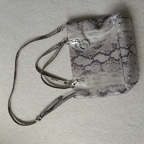 Michael Kors Snakeskin Tote - Picture 2 of 5